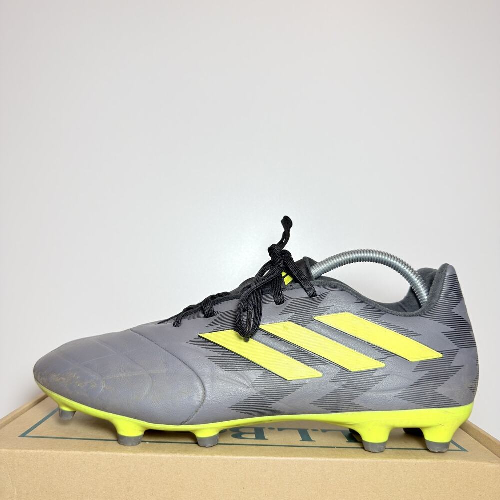 Adidas Copa Pure Injection .3 FG Gray Green Mens Size 10.5 Soccer Cleats Boots